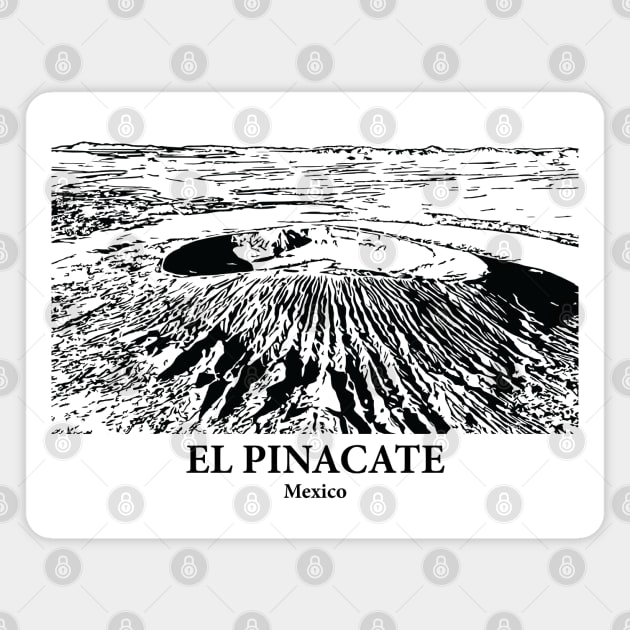 El Pinacate - Mexico Magnet by Lakeric